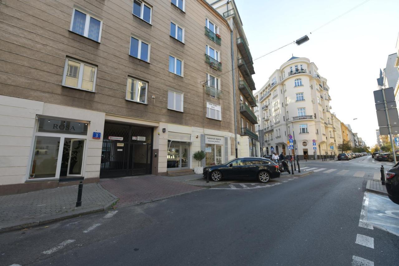 Wilcza 3 - Apartament Dla 4 Osob - 260M Do Ambasady Usa - Duzy Balkon Od Strony Dziedzinca - Wifi - Good Apartments 바르샤바 외부 사진